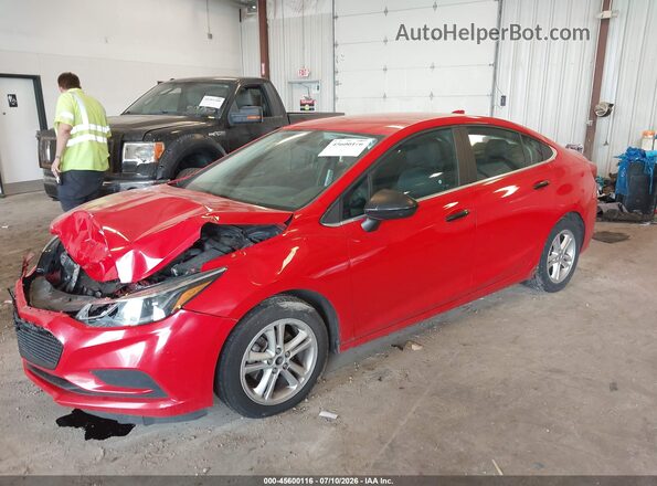 3G1BE5SM3HS538244 2017 CHEVROLET CRUZE Red წინა მარცხენა ხედი სამი მეოთხედიდან