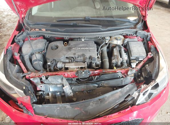 3G1BE5SM3HS538244 2017 CHEVROLET CRUZE Red უკანა ხედი