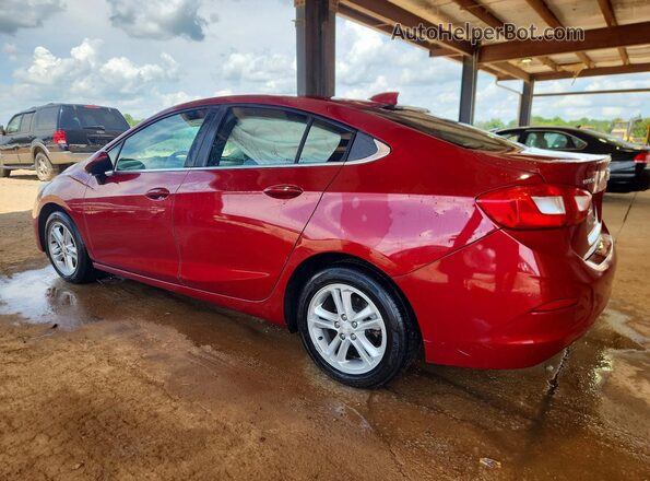 3G1BE5SM3HS568733 2017 CHEVROLET CRUZE Red Trasero izquierdo