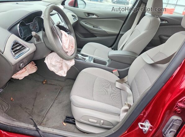 3G1BE5SM4HS568286 2017 CHEVROLET CRUZE Red Front interior view