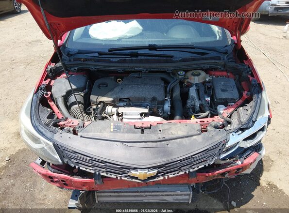3G1BE5SM5HS553554 2017 CHEVROLET CRUZE Красный Вид сзади