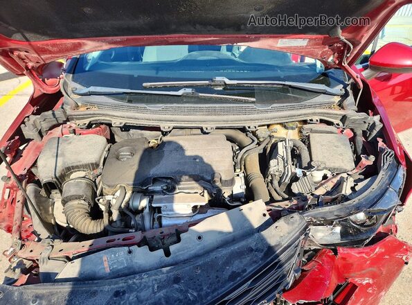 3G1BE5SM7HS517218 2017 CHEVROLET CRUZE Red უკანა სალონის ხედი