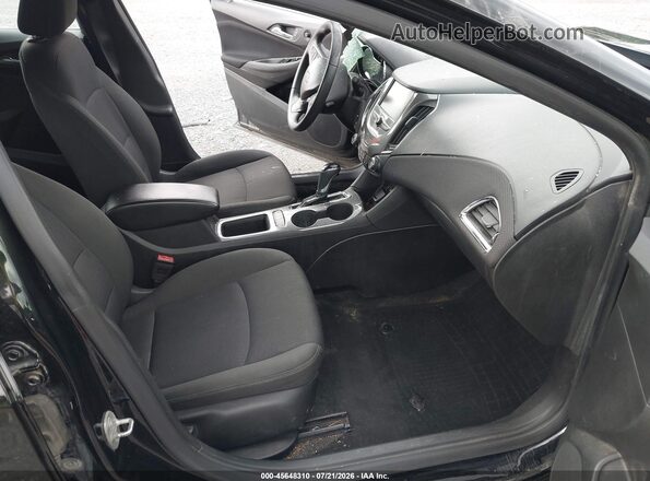 3G1BE6SM0HS506924 2017 CHEVROLET CRUZE Black Widok wnętrza z przodu