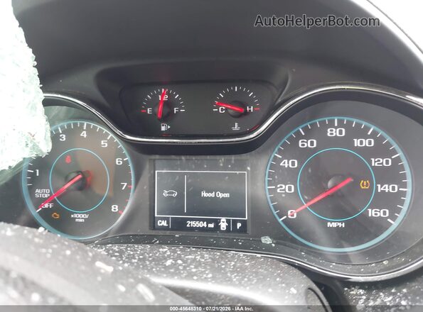 3G1BE6SM0HS506924 2017 CHEVROLET CRUZE Black Widok tylnych siedzeń