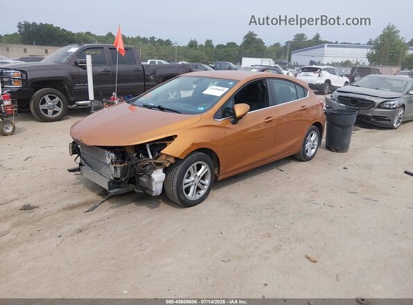 3G1BE6SM0HS562443 2017 CHEVROLET CRUZE Orange Передня ліва чверть