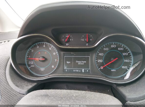 3G1BE6SM0HS562443 2017 CHEVROLET CRUZE Orange Вид задніх сидінь
