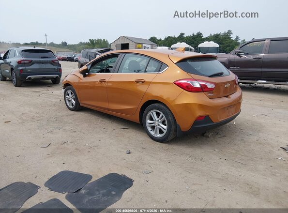 3G1BE6SM0HS562443 2017 CHEVROLET CRUZE Orange Задня ліва чверть