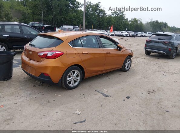 3G1BE6SM0HS562443 2017 CHEVROLET CRUZE Orange Задня права чверть