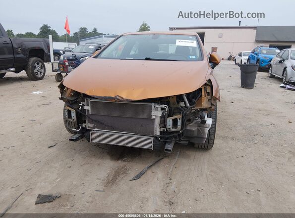 3G1BE6SM0HS562443 2017 CHEVROLET CRUZE Orange Вид спереду