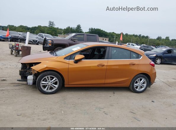 3G1BE6SM0HS562443 2017 CHEVROLET CRUZE Orange Панорамний вид салону 360°
