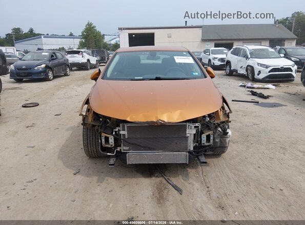 3G1BE6SM0HS562443 2017 CHEVROLET CRUZE Orange Вид щитка приладів
