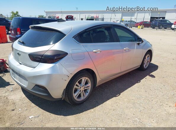 3G1BE6SM0HS586046 2017 CHEVROLET CRUZE Silver Trasero derecho