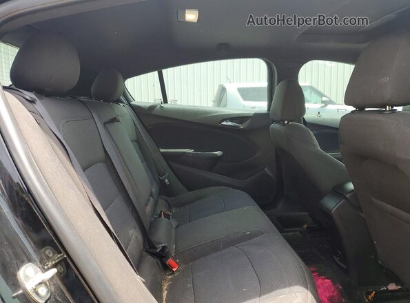 3G1BE6SM0JS601814 2018 CHEVROLET CRUZE Black Rear seats view