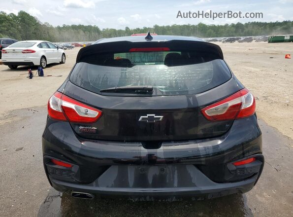 3G1BE6SM0JS601814 2018 CHEVROLET CRUZE Black Rear view
