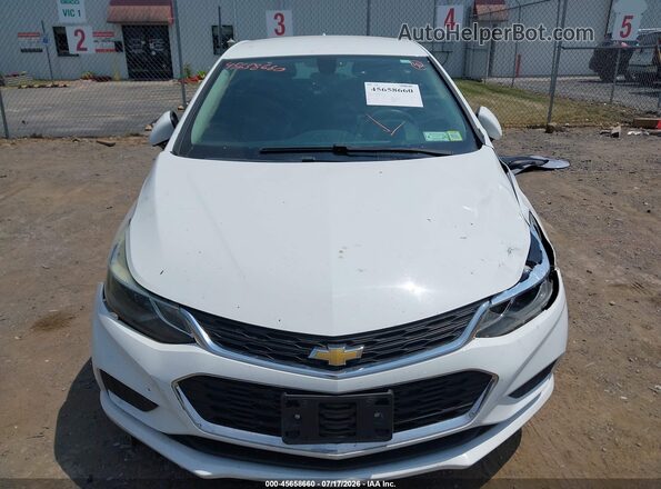 3G1BE6SM0JS641293 2018 CHEVROLET CRUZE White Instrument cluster view