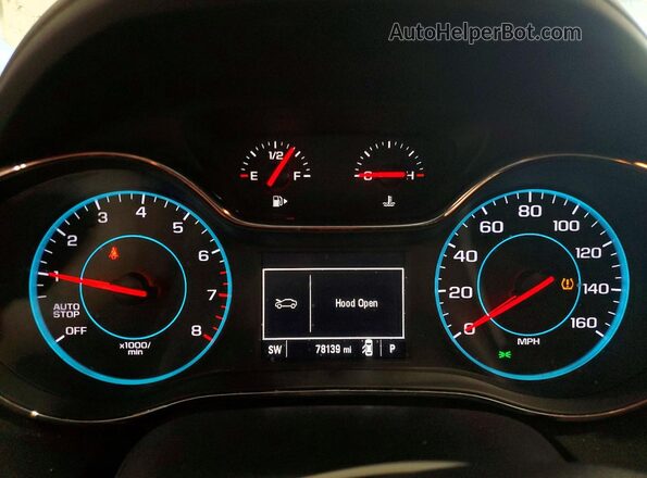 3G1BE6SM1HS539477 2017 CHEVROLET CRUZE White Սարքավորումների վահանակի տեսք