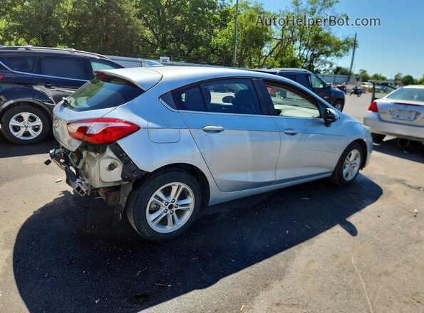 3G1BE6SM1JS556172 2018 CHEVROLET CRUZE Silver Rear right