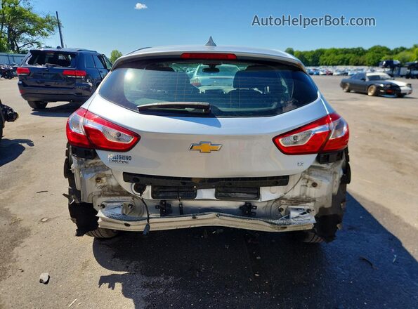 3G1BE6SM1JS556172 2018 CHEVROLET CRUZE Silver Rear view