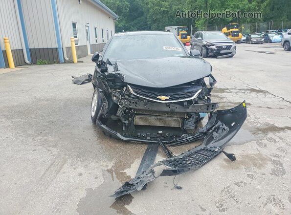 3G1BE6SM1JS562148 2018 CHEVROLET CRUZE Black წინა ხედი