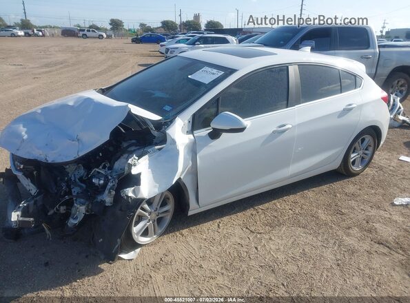 3G1BE6SM2HS508903 2017 CHEVROLET CRUZE White Առջևի ձախ երեք քառորդ տեսարան