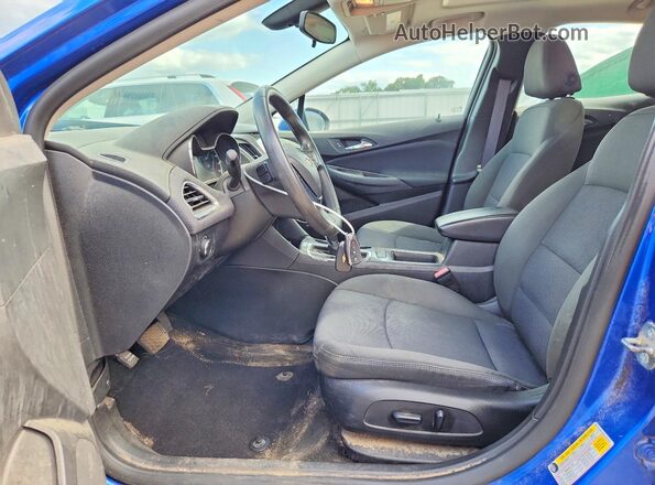 3G1BE6SM2HS557843 2017 CHEVROLET CRUZE Blue წინა სალონის ხედი