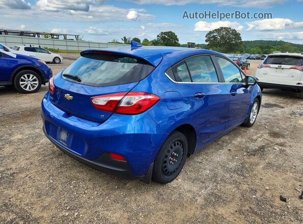 3G1BE6SM2HS557843 2017 CHEVROLET CRUZE Blue უკანა მარჯვენა