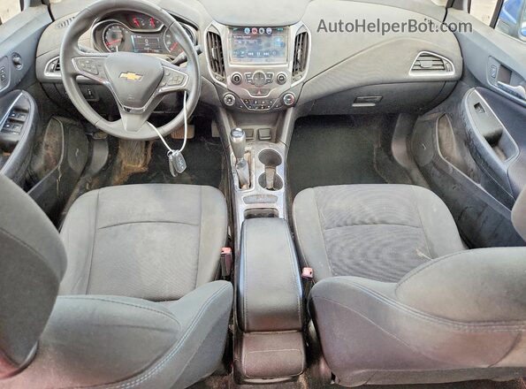 3G1BE6SM2HS557843 2017 CHEVROLET CRUZE Blue წინა პანელის ხედი