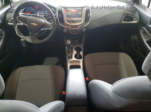 3G1BE6SM2HS595332 2017 CHEVROLET CRUZE Charcoal Առջևի վահանակի տեսք