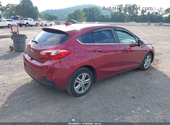 3G1BE6SM2JS637908 2018 CHEVROLET CRUZE Red Задня права чверть