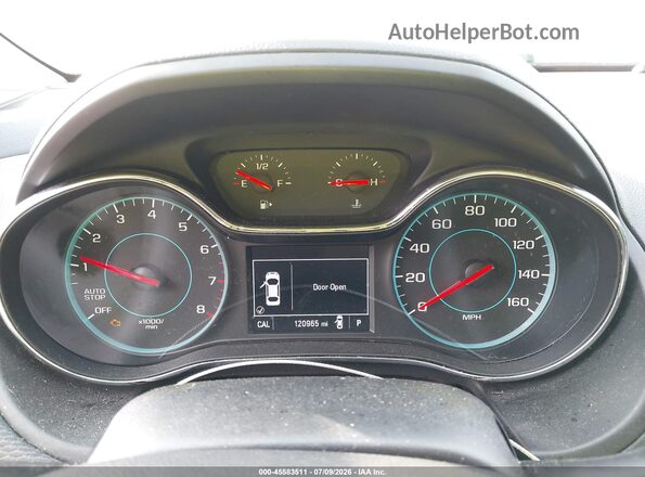 3G1BE6SM2JS637908 2018 CHEVROLET CRUZE Red Вид задніх сидінь