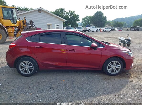 3G1BE6SM2JS637908 2018 CHEVROLET CRUZE Red Панорамний вид салону 360°