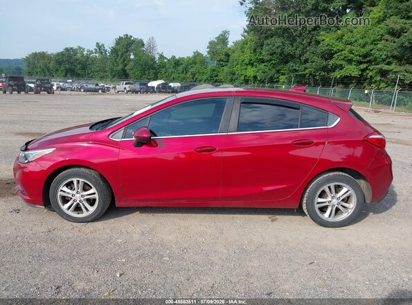 3G1BE6SM2JS637908 2018 CHEVROLET CRUZE Red 