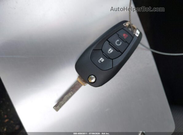 3G1BE6SM2JS637908 2018 CHEVROLET CRUZE Red Вид панелі приладів