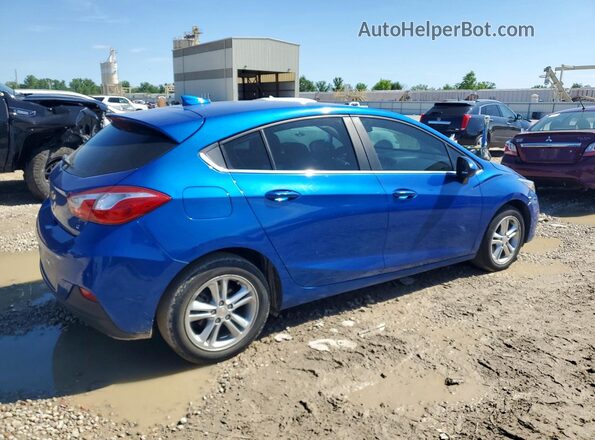 3G1BE6SM2JS649802 2018 CHEVROLET CRUZE Blue უკანა მარჯვენა