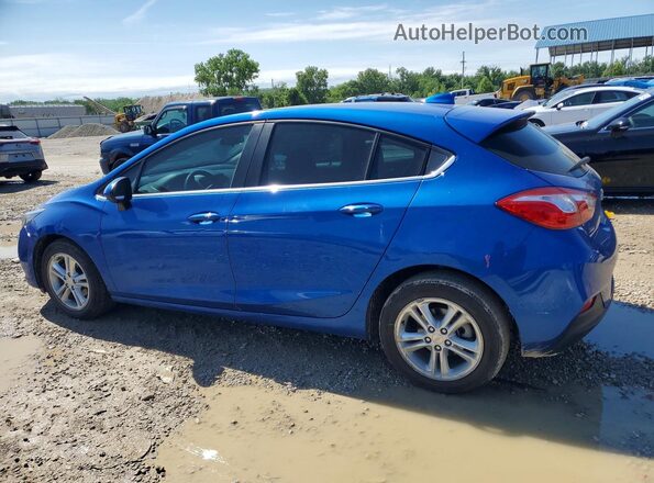 3G1BE6SM2JS649802 2018 CHEVROLET CRUZE Blue უკანა მარცხენა