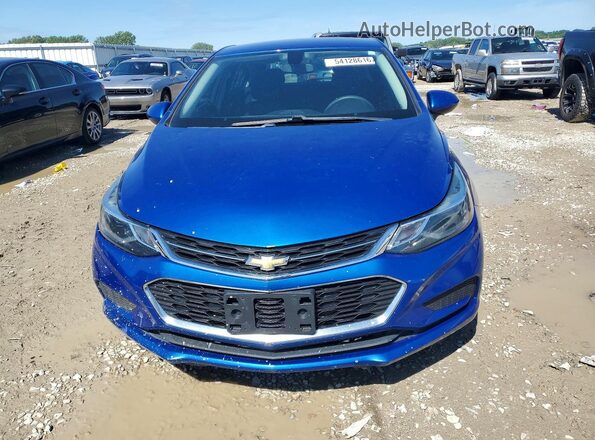 3G1BE6SM2JS649802 2018 CHEVROLET CRUZE Blue წინა ხედი
