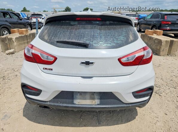 3G1BE6SM2JS651467 2018 CHEVROLET CRUZE White Հետևի տեսք
