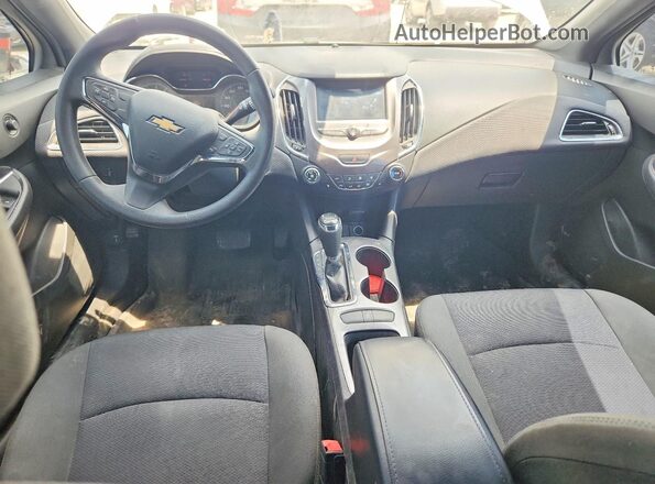 3G1BE6SM2JS651467 2018 CHEVROLET CRUZE White Առջևի վահանակի տեսք