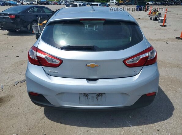 3G1BE6SM3JS577623 2018 CHEVROLET CRUZE Silver Вид ззаду