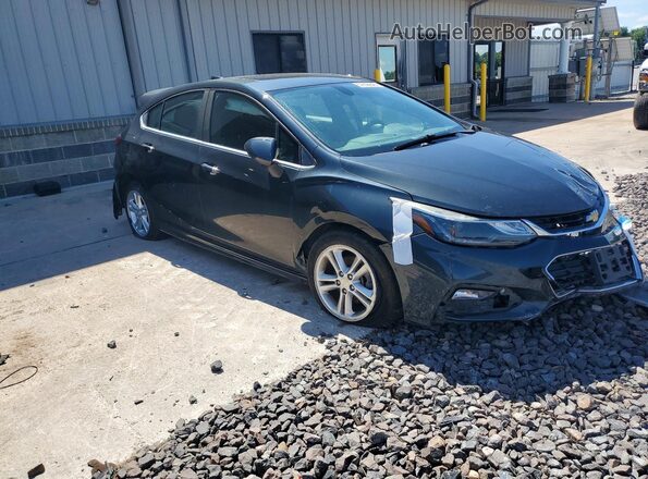 3G1BE6SM3JS593773 2018 CHEVROLET CRUZE Charcoal Front right