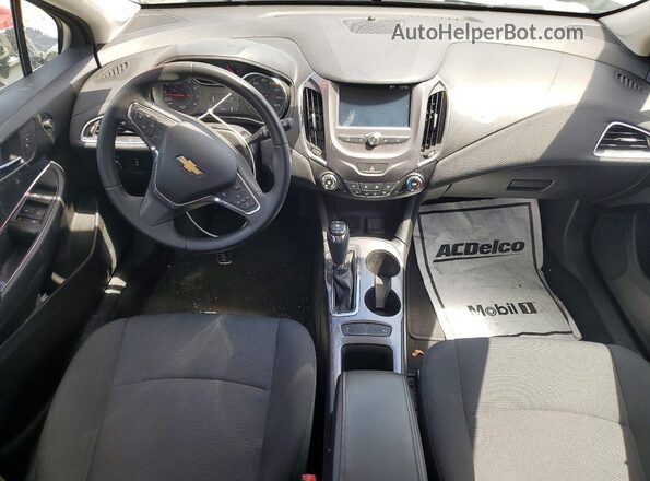 3G1BE6SM3JS607221 2018 CHEVROLET CRUZE Black Dashboard view