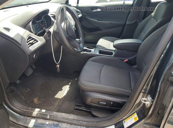 3G1BE6SM3JS607221 2018 CHEVROLET CRUZE Black Front interior view