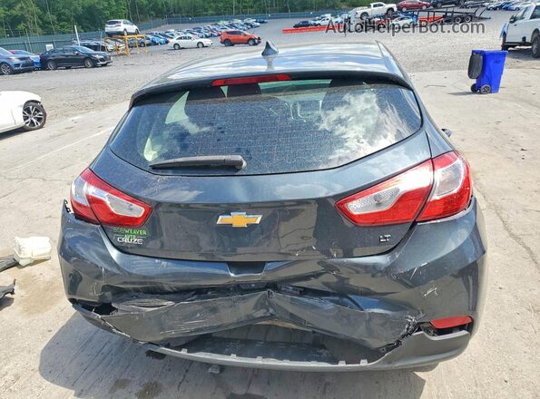 3G1BE6SM3JS607221 2018 CHEVROLET CRUZE Black Rear view