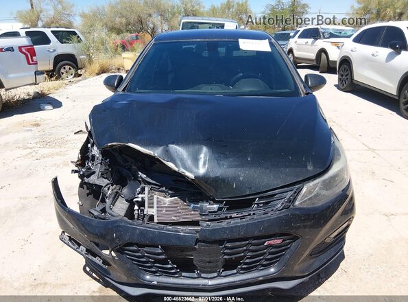 3G1BE6SM3JS607333 2018 CHEVROLET CRUZE Black Առջևի վահանակի տեսք
