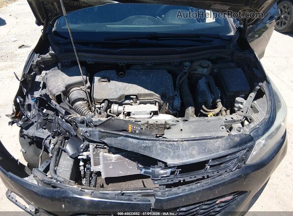 3G1BE6SM3JS607333 2018 CHEVROLET CRUZE Black Հետևի տեսք