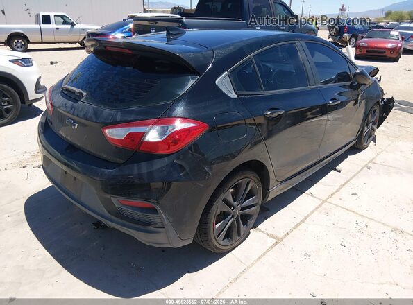 3G1BE6SM3JS607333 2018 CHEVROLET CRUZE Black Հետևի աջ