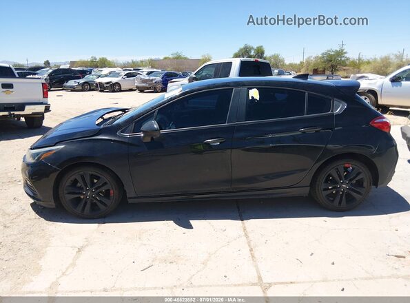 3G1BE6SM3JS607333 2018 CHEVROLET CRUZE Black Սալոնի հետևի տեսք