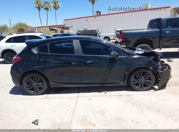 3G1BE6SM3JS607333 2018 CHEVROLET CRUZE Black Սարքավորումների վահանակի տեսք