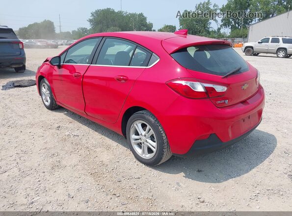 3G1BE6SM3JS639893 2018 CHEVROLET CRUZE Красный Задняя левая четверть