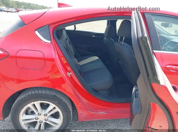 3G1BE6SM3JS639893 2018 CHEVROLET CRUZE Красный Вид наклейки с VIN-кодом